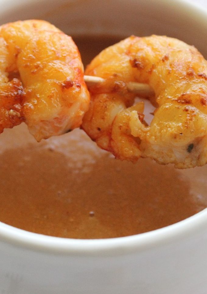 Una foto de Bisque de gambas