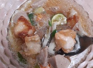 Foto resep Sup cuanki kering segar