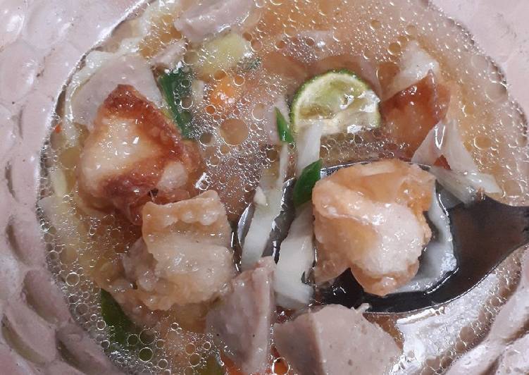 Resep Sup cuanki kering segar Anti Gagal