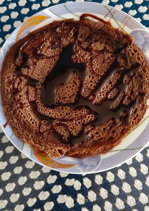 A picture of Ragi pancake.