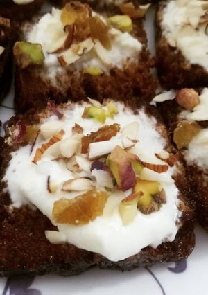A picture of Bread shahi toast.