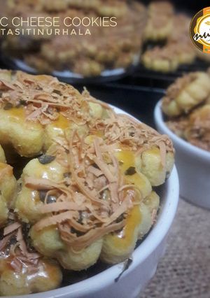 Foto resep Garlic Cheese Cookies