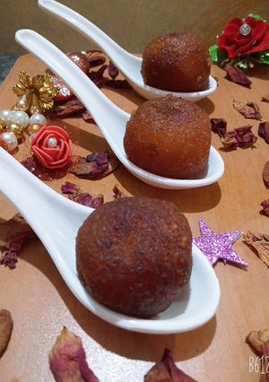 A picture of Semolina Rose-Jamun.