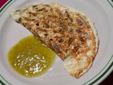 Queso asado con nopales
