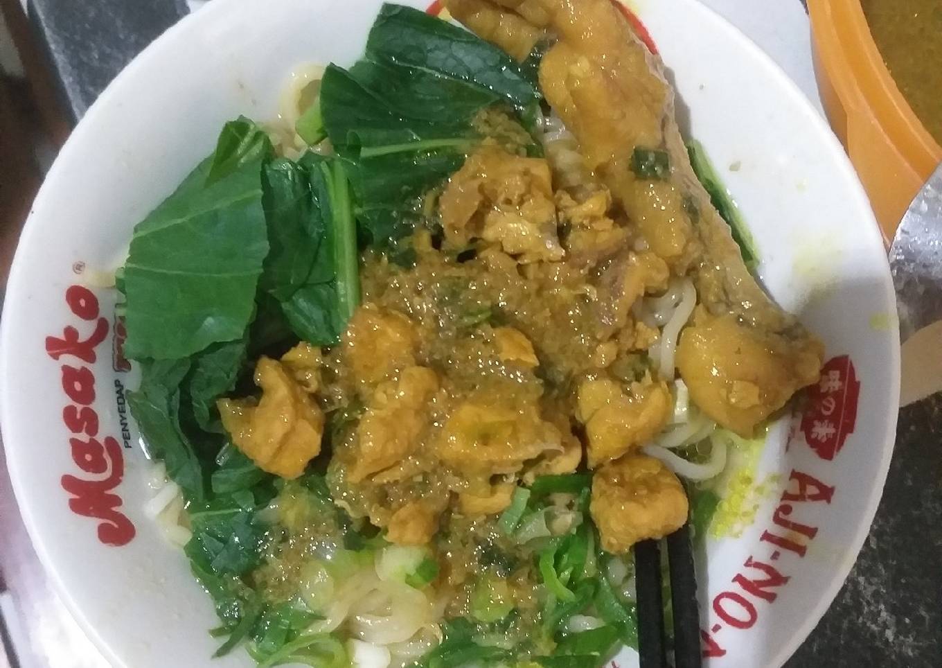Mie ayam ceker anti gagal