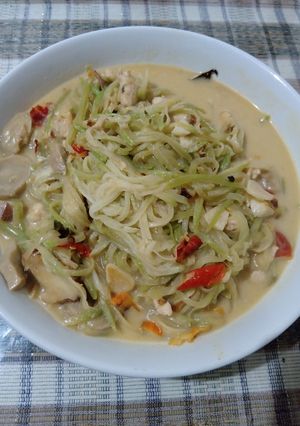 Foto resep Labu Siam Ayam Kuah Santan