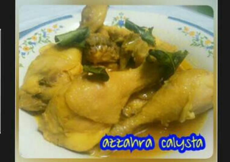 Kari Ayam non Santan