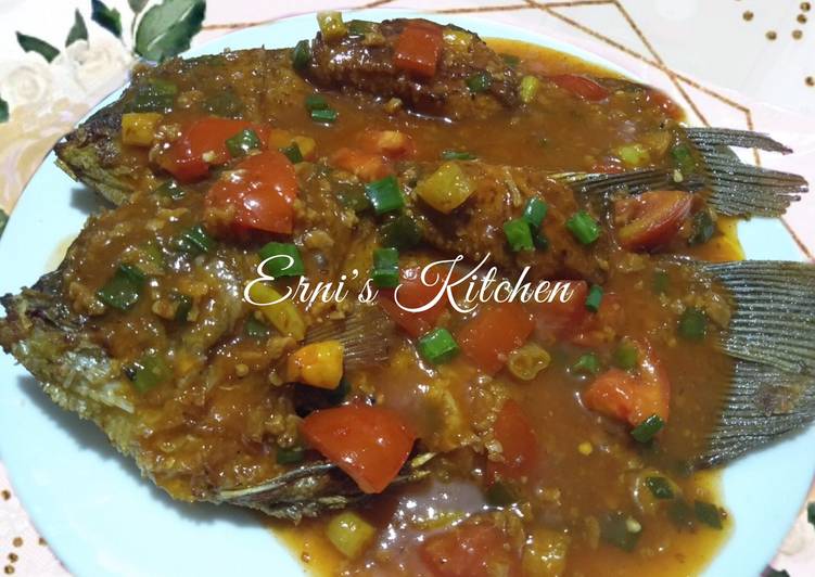 Recipe: Tasty Gurame Asam Manis pedas