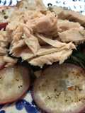 Albacore Tuna with Swiss Chard and Roasted Radishes – 100% Fat-Free