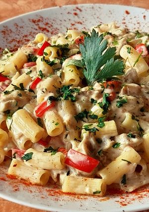 Padlizsános tészta 🍝 recept fotója