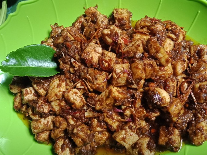 Ini dia! Resep mudah buat Tahu bumbu sate yang sesuai selera