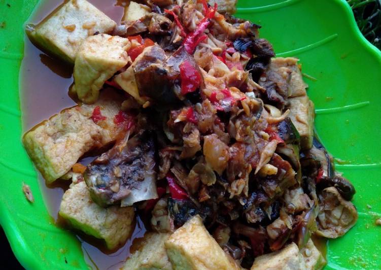 🎀Oseng tahu ikan asap👌
