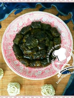 عکسی از دستور دلمه برگ مو آتنا