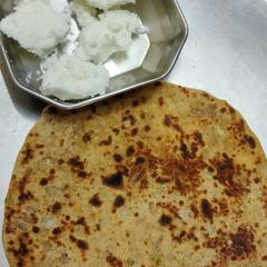 A picture of Gobhi ka paratha.