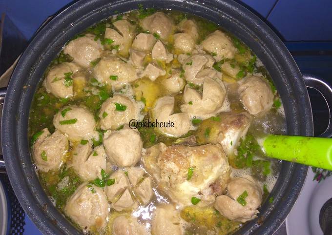 Resep Kuah Bakso Gurih No Msg Oleh Cut Habibah Bwz Cookpad