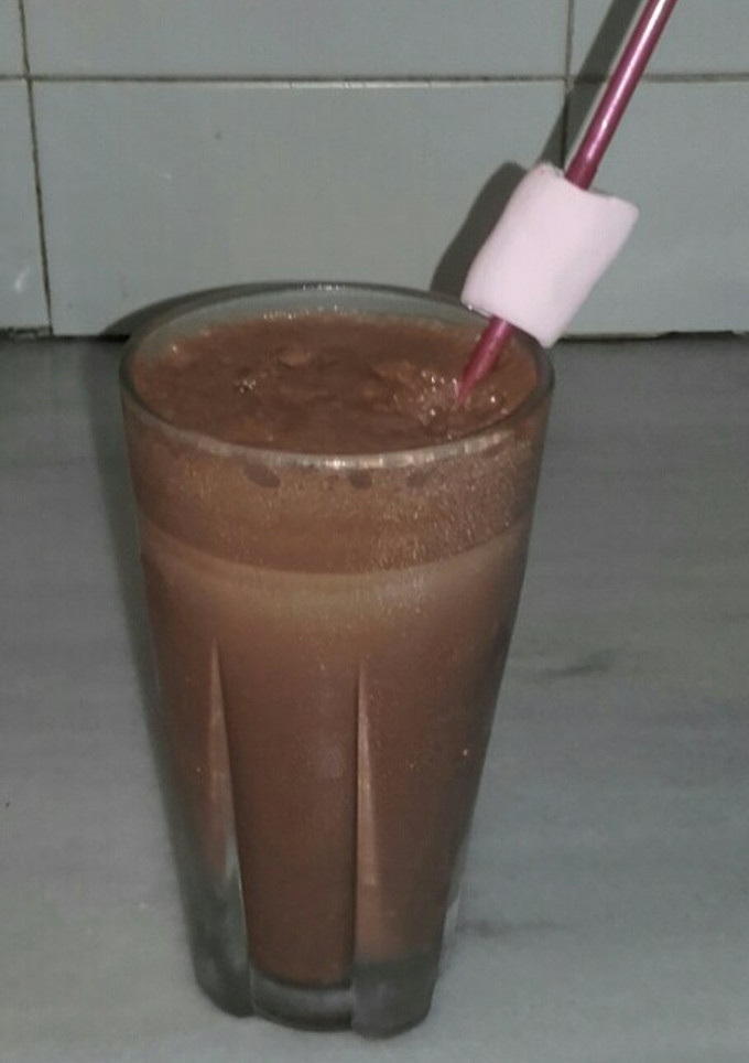 Una foto de Batido choco-moca