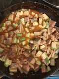 Cortadillo con calabaza y papa