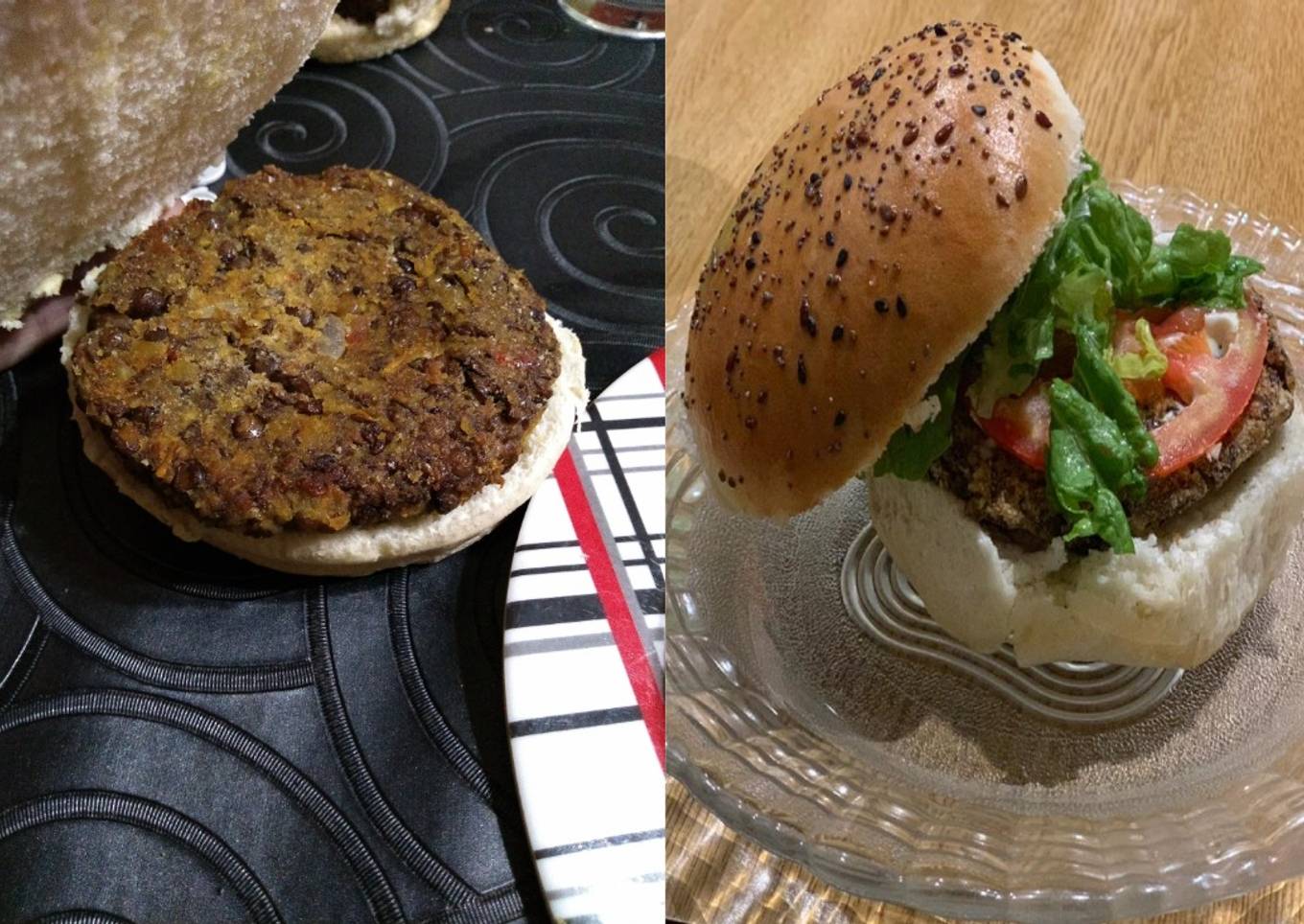 Hamburguesa de Lentejas