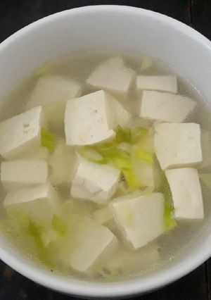 Foto resep Sup Miso Tahu (ala Hokben)