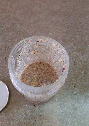 عکسی از دستور چهار مغز وعسل