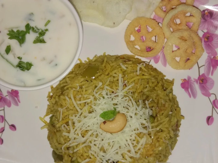 Recipe Mint Rice which Delicious