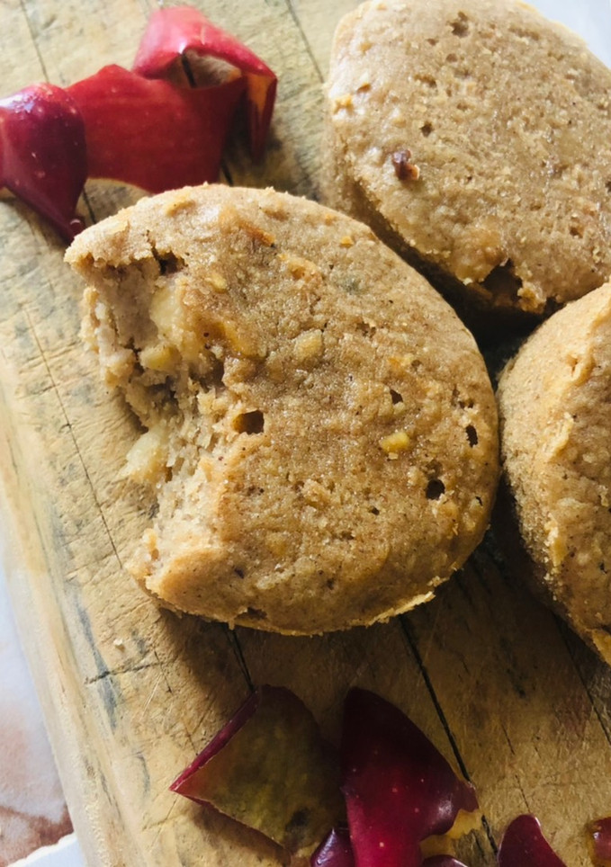 Una foto de Muffins de manzana canela