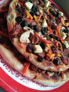 صورة لوصفة بيتزا _pizza