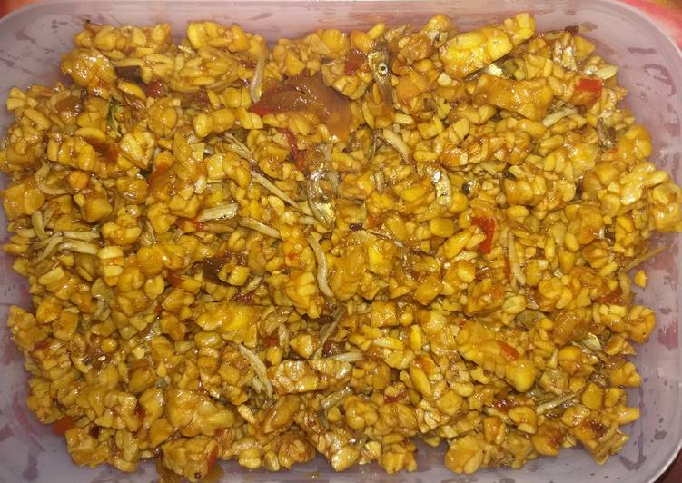 Oreg Tempe Teri Kering Pedas Manis