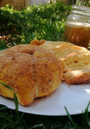 Una foto de Pan de muerto