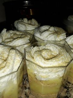 Una foto de Lemon pie en vasitos o copas