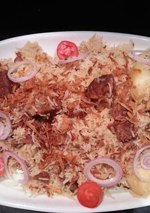 A picture of Punjabi yakhni pulao #CookpadApp.