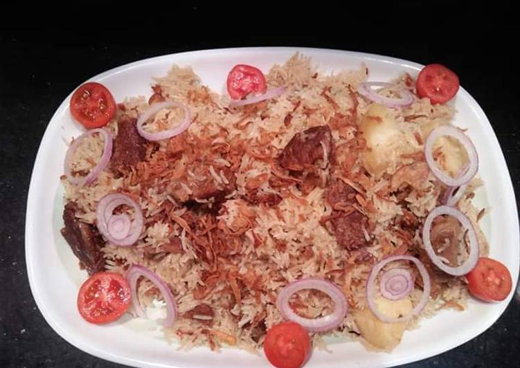 Recipe of Quick Punjabi yakhni pulao #CookpadApp