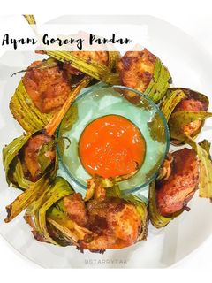 Foto resep Ayam Goreng Pandan