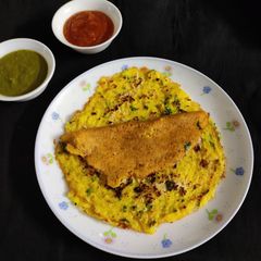 A picture of Paneer chilla.