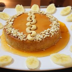 A picture of Banana Caramel pudding.