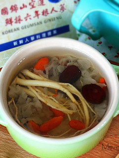 人蔘紅棗銀耳湯 的食譜成品照片