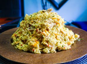 Una foto de Arroz con pollo 🍗Colombiano 🇨🇴