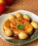 Củ Hũ Dừa Kho Trứng Cút