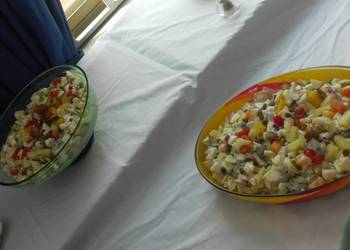 Ready to Serve Fruit salad Delicious Perfect