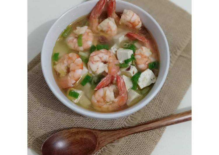Sup tahu udang