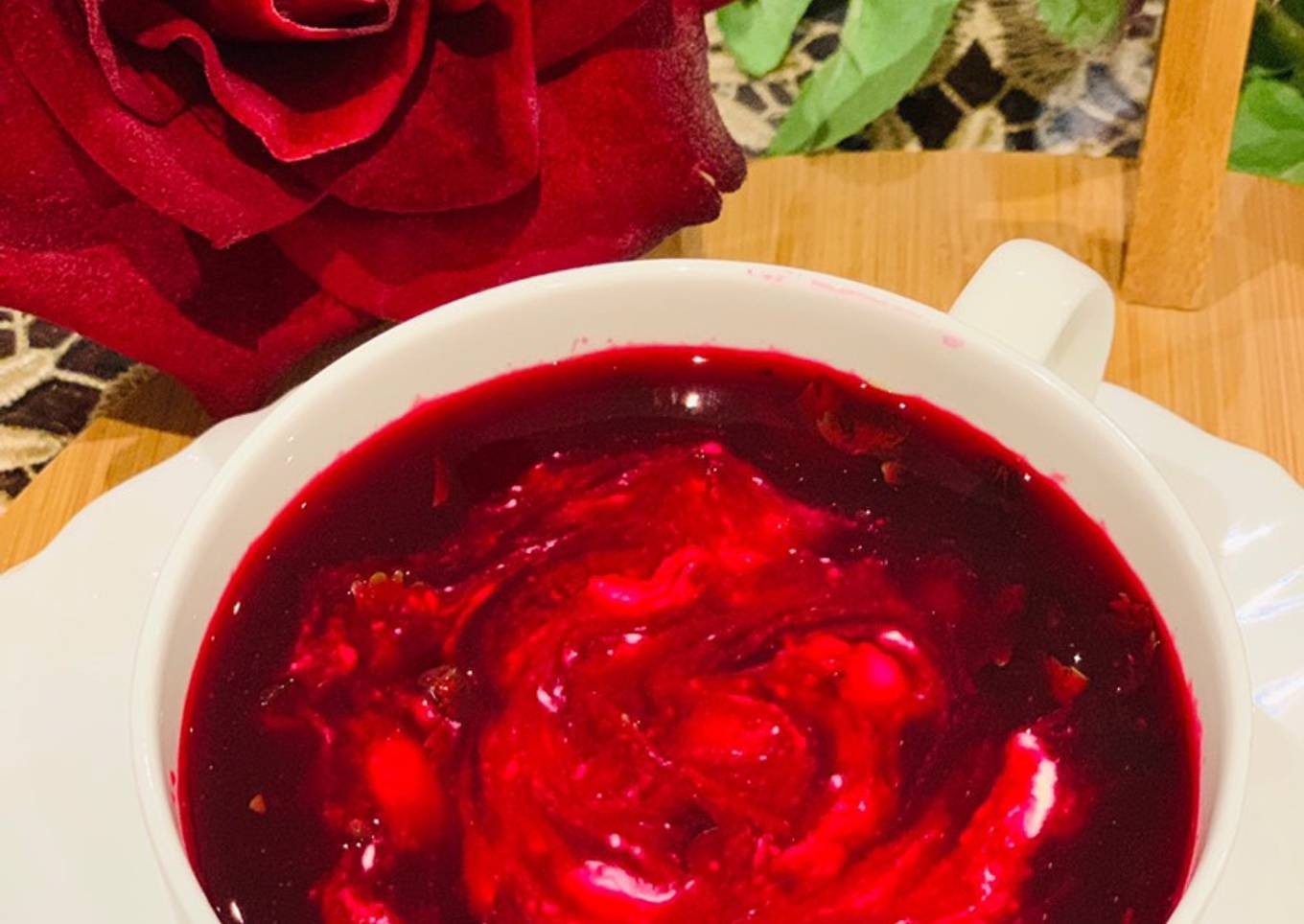 Creamy Carrots, Beetroot and Tomato soup