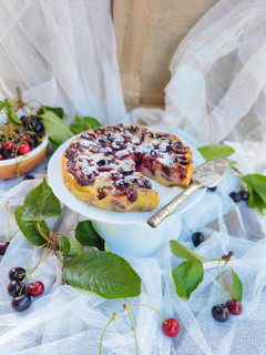 Foto di Clafoutis di ciliegie