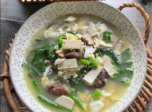Gambar Sup Telur Tofu Cendawan