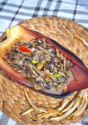 Foto resep Tumis Jantung Pisang Teri