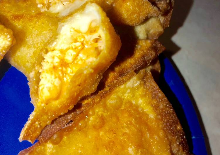 Buffalo chicken wontons Buffalo chicken wontons