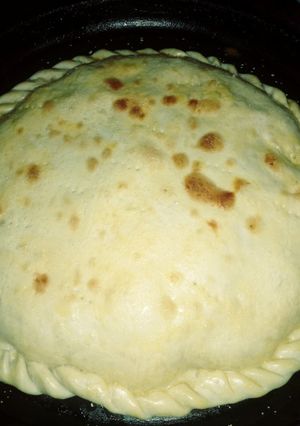 Una foto de Tarta de cebollas y queso