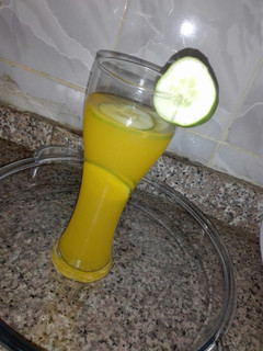 A picture of Orange drink.