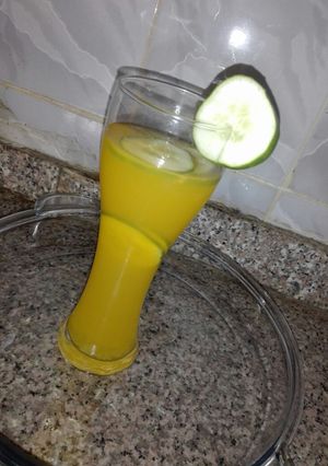 A picture of Orange drink.