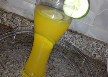Easiest Way to Recipe Perfect Orange drink