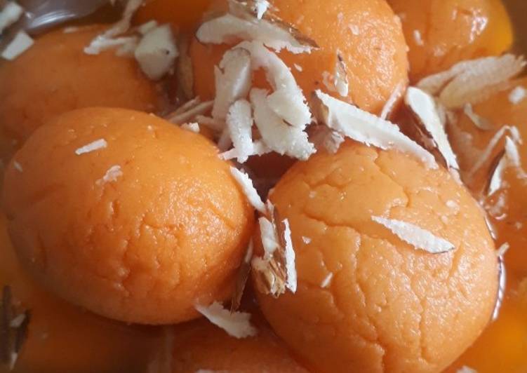 Steps to Prepare Super Quick Homemade Mango Rasgulla